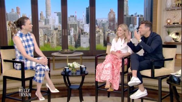 Sutton Foster, Kelly Ripa and Ryan Seacrest