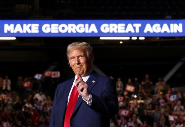 Polls show Harris in a virtual tie with her oppo<em></em>nent -- former President Do<em></em>nald Trump.