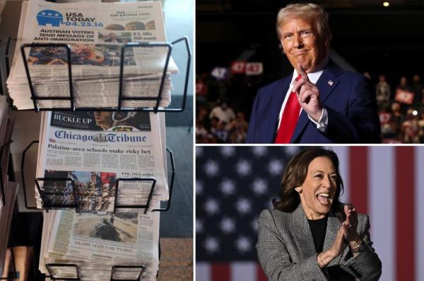 USA Today and more than 200 other newspapers owned by Gannett will not endorse candidates in natio<em></em>nal races.