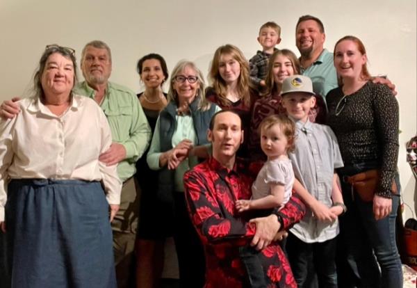 Kathleen and her entire family.
