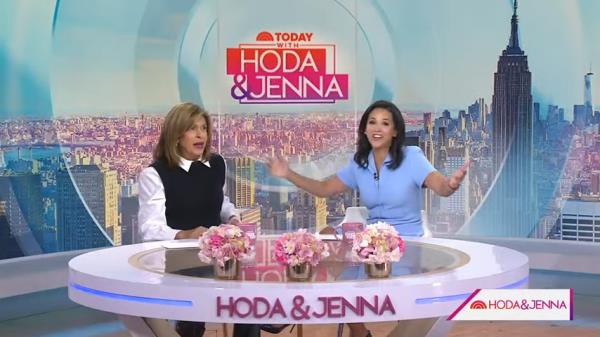 Hoda Kotb and Laura Jarrett on the fourth hour of 