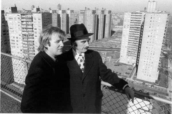 Fred Trump and son Donald