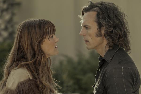 Riley Keough and Sam Claflin in 