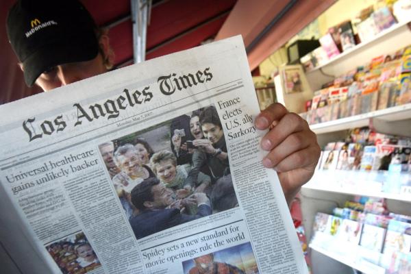 The Los Angeles Times is forgoing its presidential endorsement this year. 