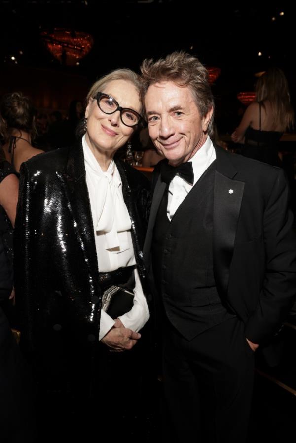 Martin Short, Meryl Streep during 