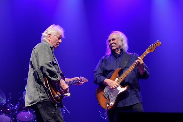 Graham Nash and David Crosby in 2011.