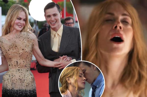 Nicole Kidman and Harris Dickinson in 