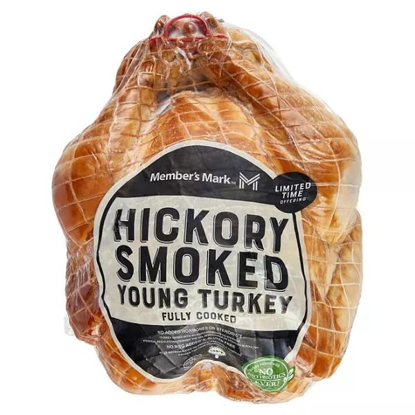 Sam's Club Member's Mark hickory smoked young turkey.