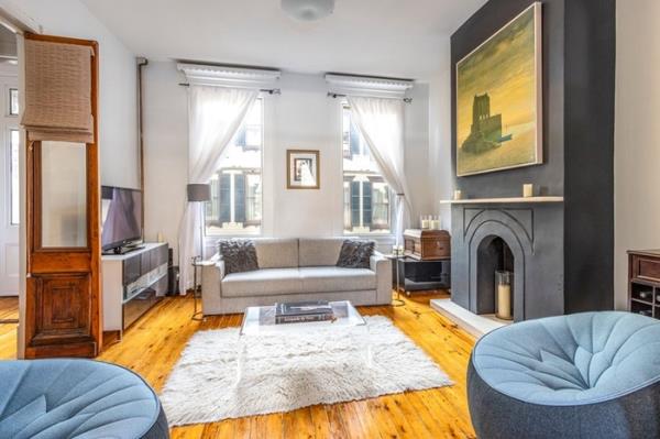 The interiors of No. 7 are light and airy.