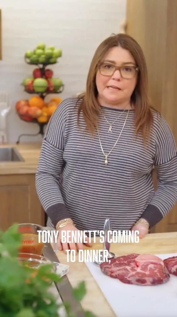 Rachael Ray in a cooking video in September
