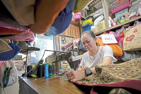 Her own boss: Chew says she likes that she can work at her own pace.