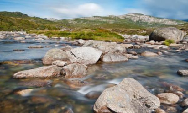 The Snowy River in Kosciuszko natio<em></em>nal park, New South Wales.
