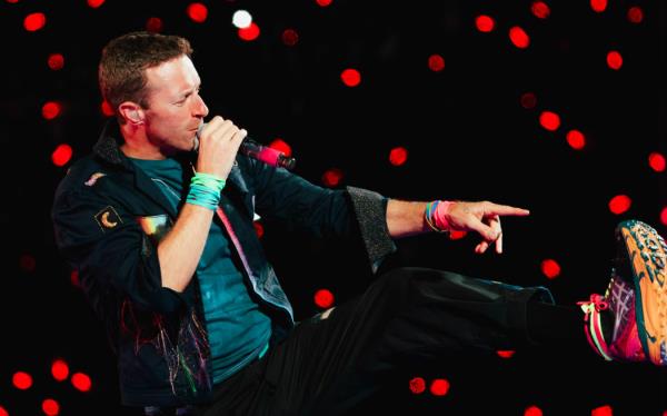 Coldplay perform at Auckland's Eden Park on November 14, 2024.