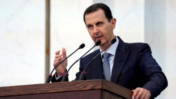 File photo: Syria's President Bashar al-Assad addresses the new members of parliament in Damascus, Syria in this handout released by SANA on August 12, 2020. SANA/Handout via REUTERS