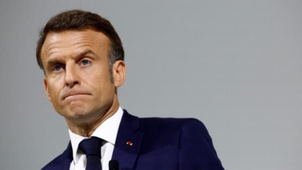 French President Emmanuel Macron reacts during a press co<em></em>nference a<em></em>bout the priorities of his Renaissance party and its allies ahead of the early legislative elections in Paris, France, June 12, 2024. Photo: REUTERS/Stephane Mahe/ File Photo