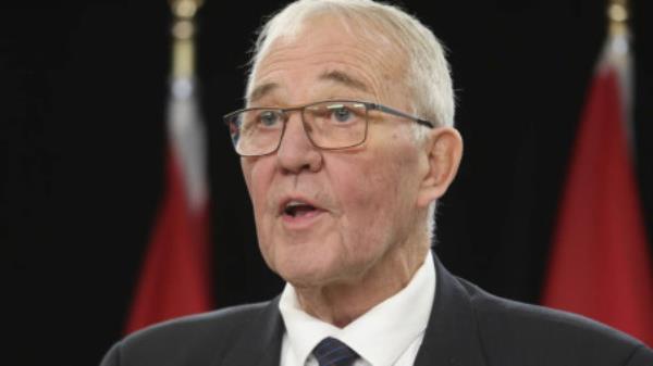 Canadian Natio<em></em>nal Defence Minister Bill Blair speaks at a press co<em></em>nference on new measures to strengthen gun co<em></em>ntrol in Ottawa, Ontario, on 6 December 2024. Photo: AP/UNB