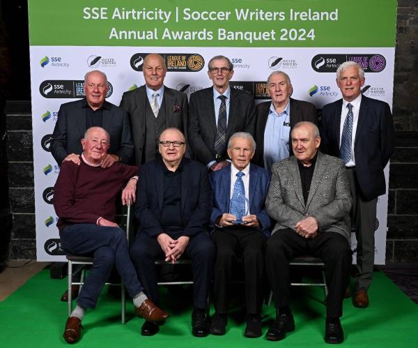 Internatio<em></em>nal Achievement Award goes to the 1974 Republic of Ireland men's team that famously beat the USSR at Dalymount Park.