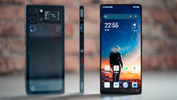 RedMagic 10 Pro has a unique design, including a flat back with no camera bump. Picture: Noel Campion.