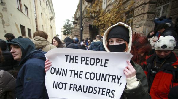 President and opposition boycott first session of Georgia’s new parliament