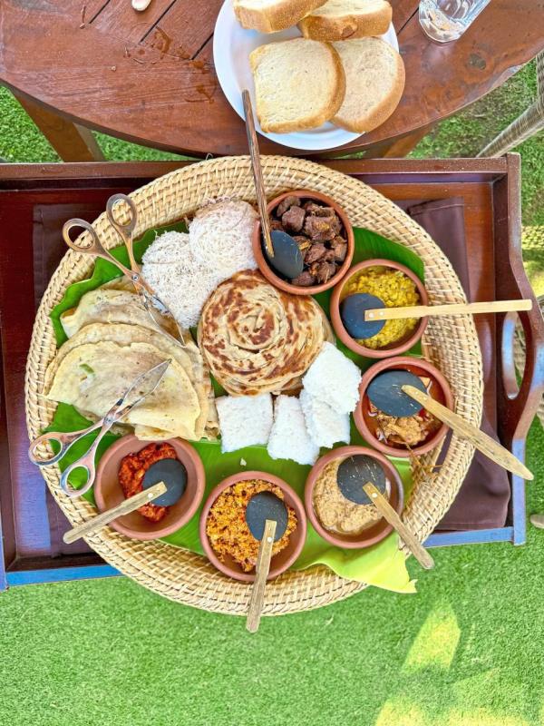The local cuisine in Kandy is a fiery dance of flavours.