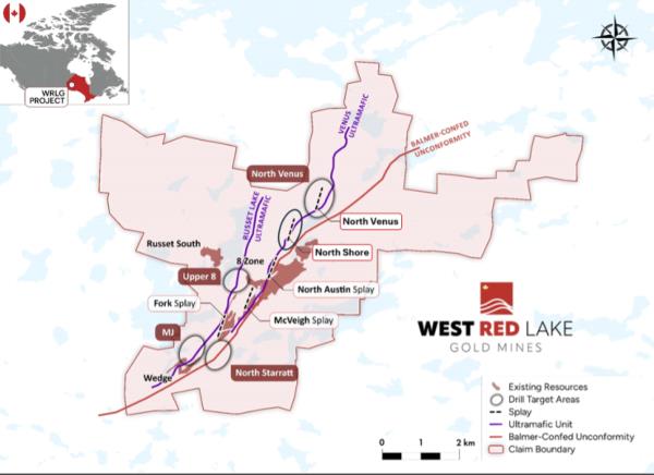 West Red Lake Gold设想在Fork矿床- Madsen Property的高品位地下卫星