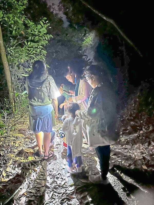 A night tour on Penang Hill offering a whole new perspective on nature. 