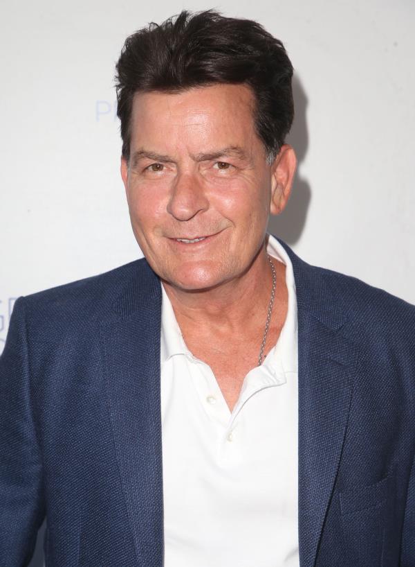 Headshot Of Charlie Sheen In The Project Angel Foods' 28th