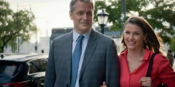 Erin and Jack Walking Together in Blue Bloods