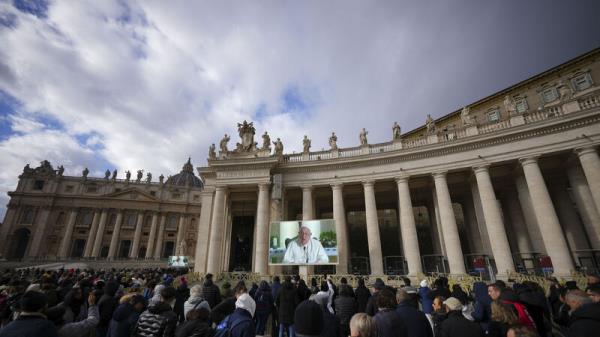 Pope in plea for ceasefires to end ‘cruelty’ of co<em></em>nflicts around the world