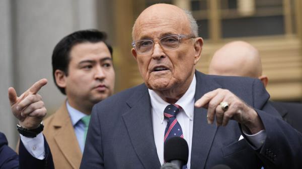 Rudy Giuliani to appear at co<em></em>ntempt hearing over failure to surrender assets
