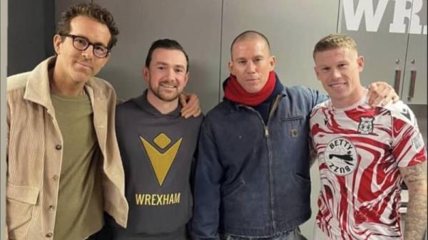 Ryan Reynolds brings Channing Tatum to watch James McClean hit target but Wrexham slip up