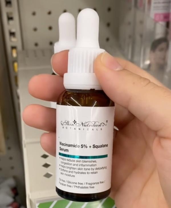 Skin Nutrition Niacinamide + Squaline Serum at Dollar Tree