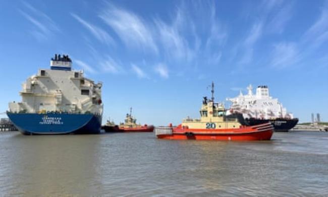 Boats and a tug