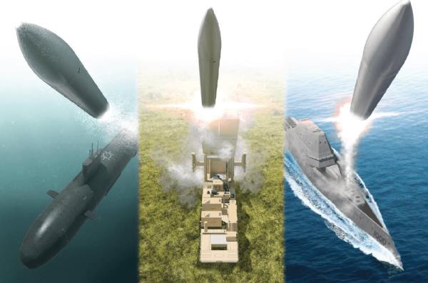 A Look at the Sizes of U.S. Land-ba<em></em>sed Attack Missiles