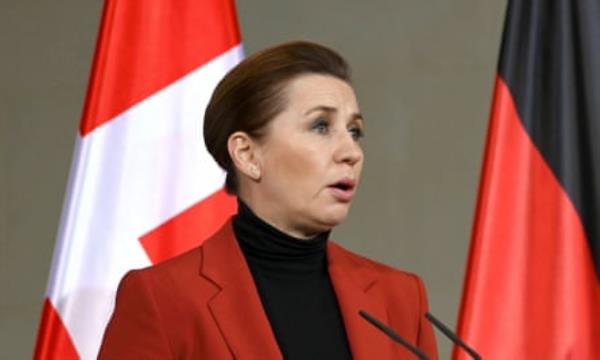 Denmark’s prime minister, Mette Frederiksen