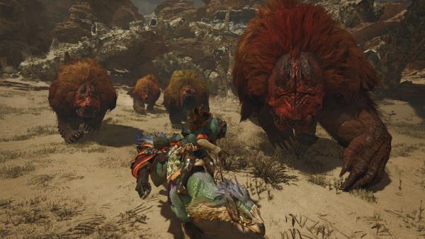 To assist players journey through each area, Capcom gives players a new mount called a Seikret. 
