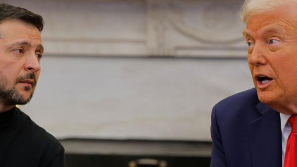 美国官员表示，特朗普和乌克兰总统泽连斯基在罗马举行了“非常富有成效”的会议